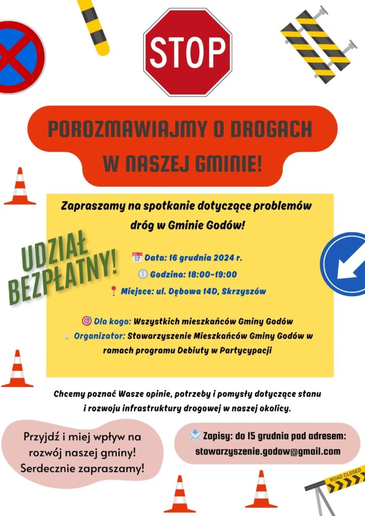 Porozmawiajmy o drogach w naszej gminie! 🚧